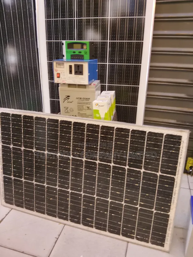 100W Solar System Package with 80Ah Battery - 1