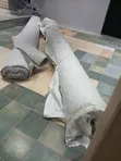 Carpeti za Ukuta kwa Ukuta 10mm Nene Rangi ya Grey - 2