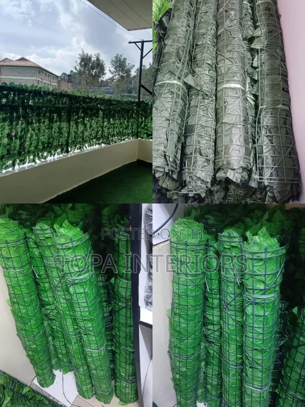 Artificial Ivy Privacy Fence Screen - Green - 1