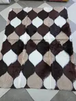Carpet ya Kifahari ya Sebule, Fluffy, 5x8 ft - 2