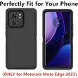 Motorola Moto Edge 2023 Phone Case - Liquid Silicone Black - 1