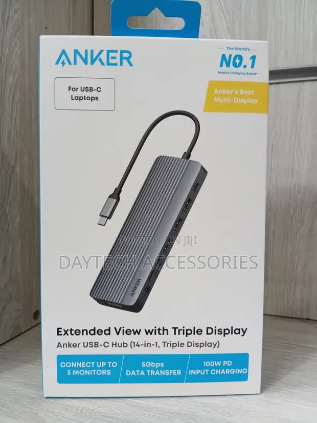 Anker 14-in-1 USB-C Hub (Triple Display) - 1