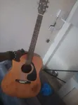 Yamaha Acoustic Guitar - Brown - 1