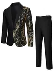 Men's Black Suit - Brand New - 1