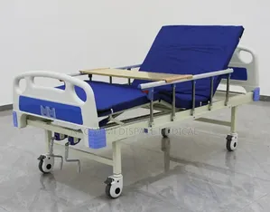 Homecare Double Crank Hospital Bed with Mattress & Accessories