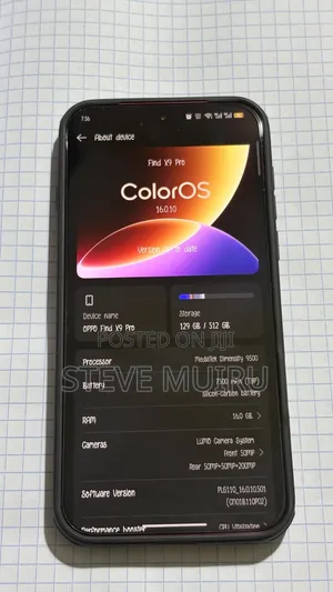 New Oppo Find X9 Pro 512GB Red