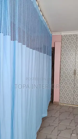Top Mesh Blue Hospital Ward Partitioning Privacy Curtains