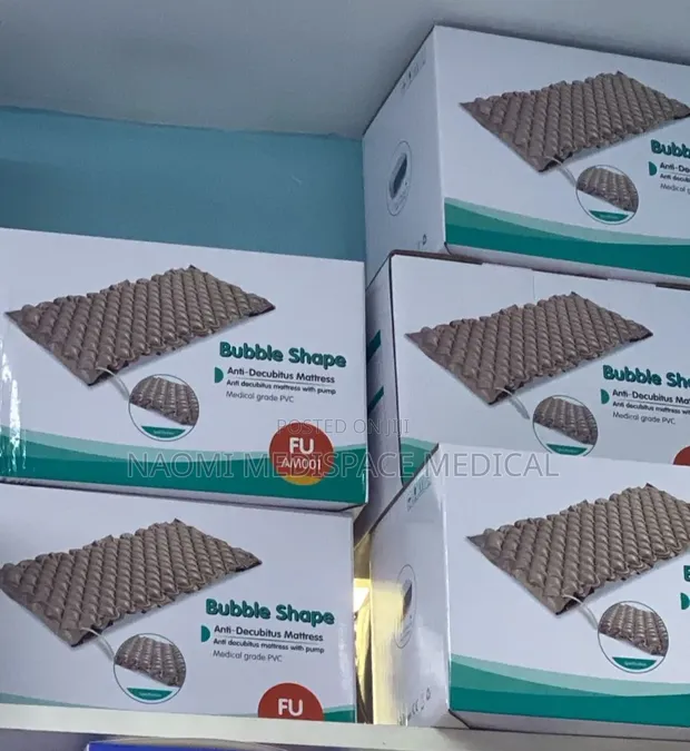 Mattress ya Nyumbani ya Bubble Ripple na Pampu - Inazuia Bed Sores - 1