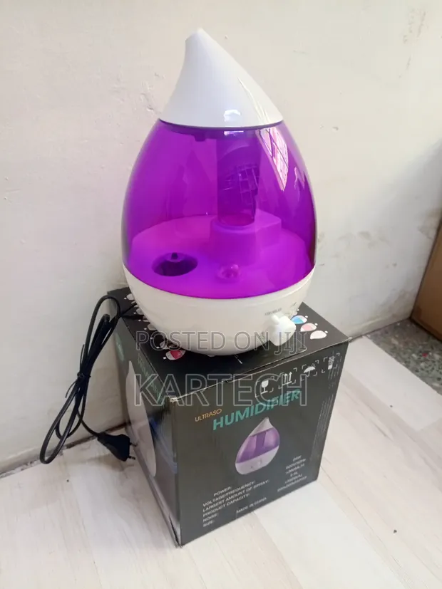 2.6L Ultrasonic Cool Mist Humidifier - Brand New - 1