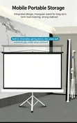 Skyworth Tripod Projector Screen 16:9 HD 720p - 3