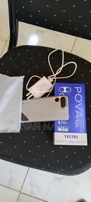 Tecno Pova Curve 2 5G Mpya 256GB Gray
