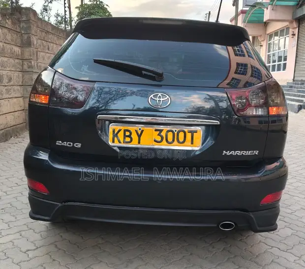Toyota Harrier 240G 2007 Black - 1
