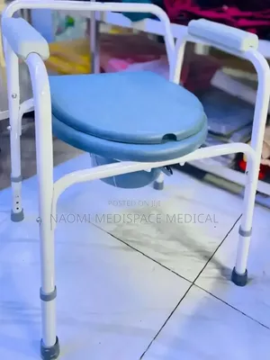 Quality Height-Adjustable Commode Chair