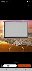 Tripod Projection Screen - Mpya Kabisa - 1