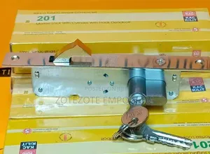 KAC KILIT 201-20T Hook Deadbolt Mortise Lock for Aluminium Sliding Doors