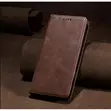 Premium Flip Leather Wallet Case for OPPO A3S - Royal Brown - 2