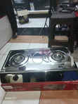 Ramtons RG/544 Chuma cha Kutolea Nje 2-Burner Gas Cooker - 2