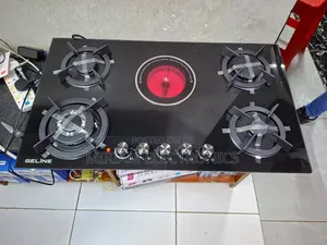 Brand New Geline 90cm 4 Gas + 1 Electric Hob