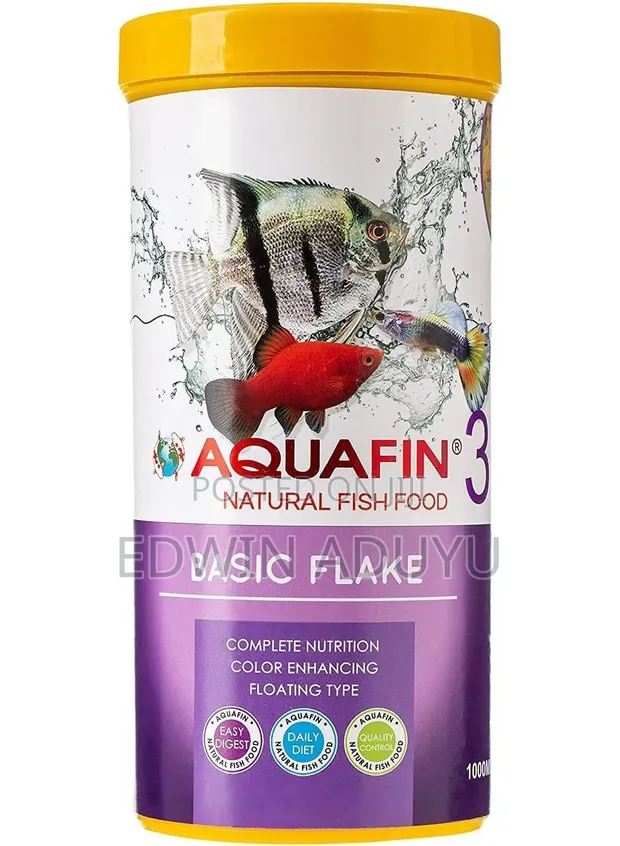 Aquafin Basic Flake Fish Food (180g) - 1