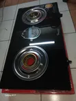 Ramtons 2-Burner Glass Top Gas Cooker (RG/537) - 2