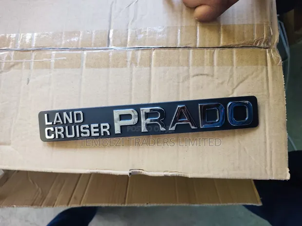 Toyota Land Cruiser Prado 150 Rear Trunk Badge / Number Plate Trim - 1