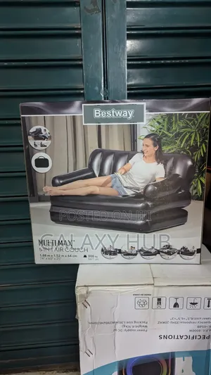 Bestway 5-in-1 Inflatable Pullout Sofa with Free Electric Pump