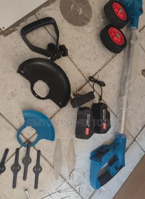 Cordless Electric Grass Trimmer & Brush Cutter Kit