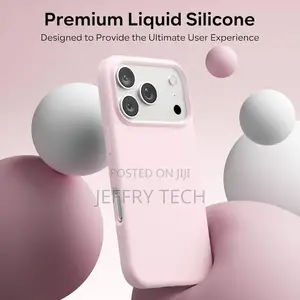 Soft Silicone Slim Fit Case for iPhone 17 Pro Max - Beige