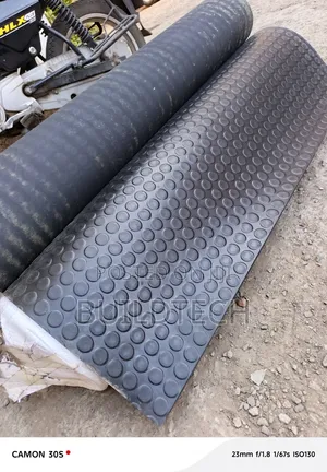 4mm Non-Slip Coin Mat - Sakafu Imara ya Mpira