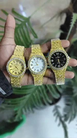 Saa ya Rolex Style Iced - Ya Wanaume