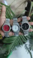 Iced Rolex Style Watch - Men's - 2