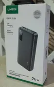UGREEN 20000mAh 20W Fast Charging Power Bank - PB312 - 1