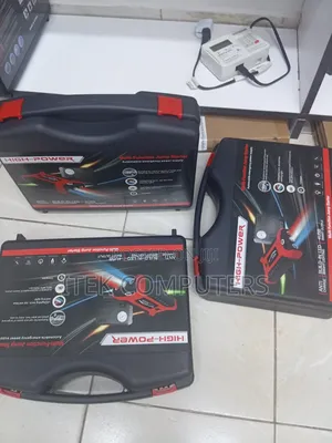 Compact Car Emergency Kit with Jump Starter & Air Pump