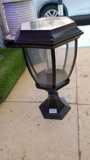 AC/DC Solar Gate Light