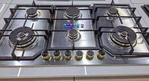Bolesi 6 Burner Gas Hob - Golden Series