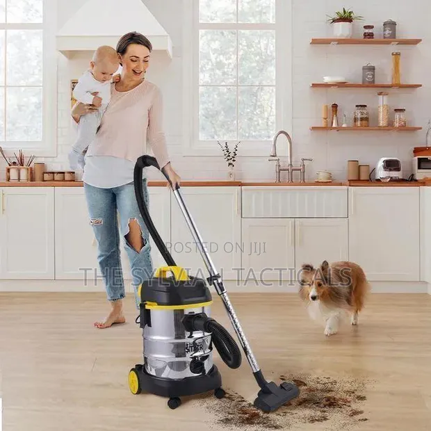 25L Wet and Dry Stainless Steel Vacuum Cleaner - 1