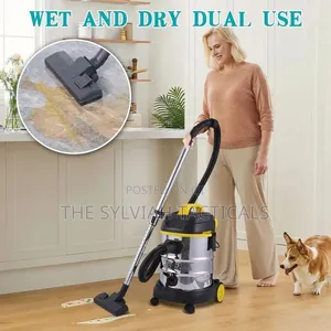 25L Wet and Dry Stainless Steel Vacuum Cleaner