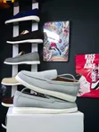 Boss Grey Suede Loafers - 2