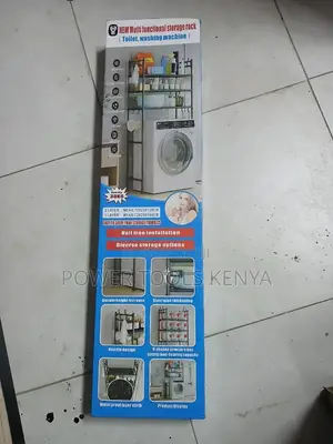 Nunix 3-Tier Over Washing Machine & Toilet Storage Rack
