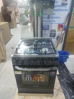 Ecomax Cooker ya Kusimama 60x60cm na Oven ya Umeme