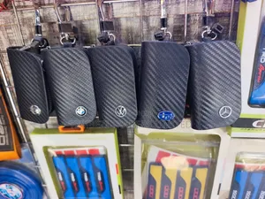 Premium Carbon Fiber Car Key Pouches & Wallets (All Brands)