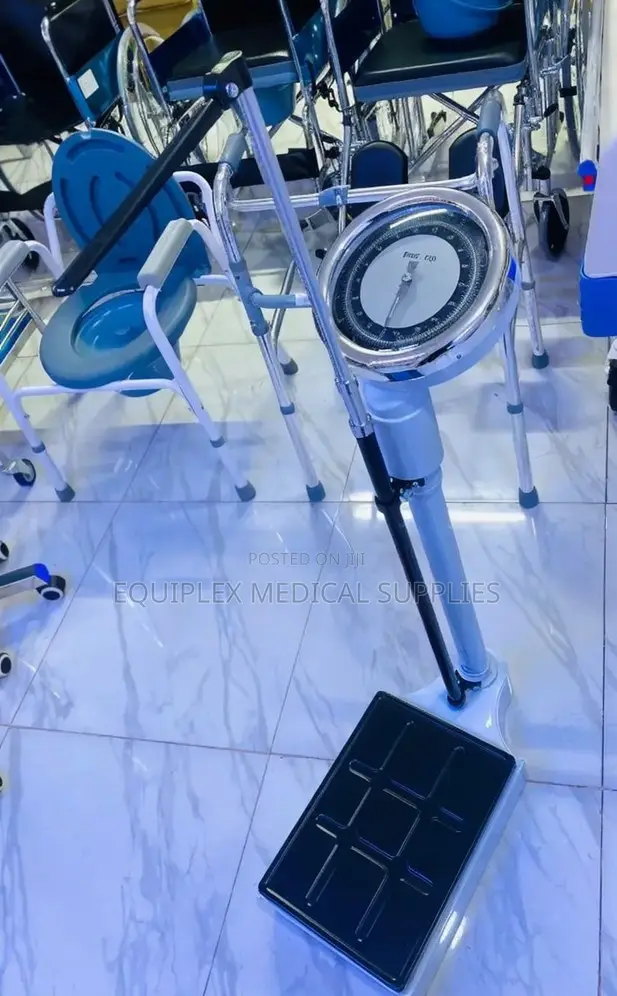 Durable Mechanical Scale with Height Meter - 1