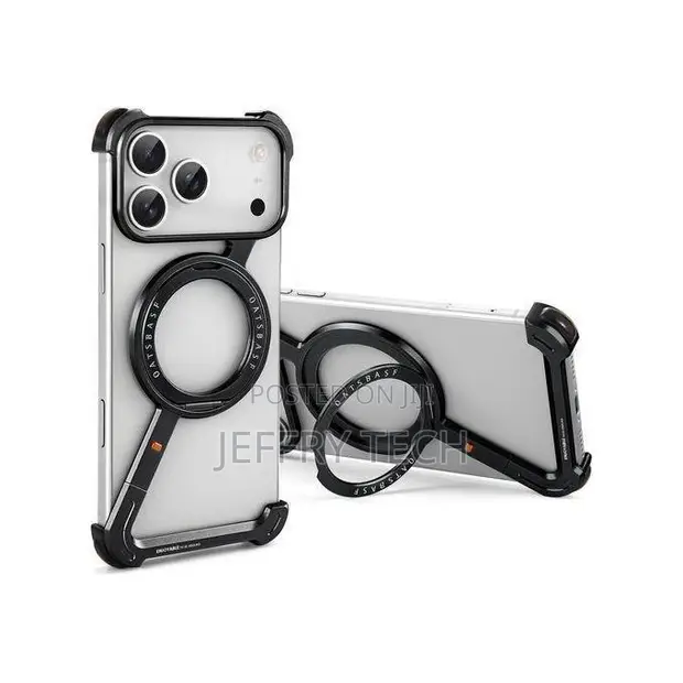 Oatsbasf iPhone 17 Pro Max Metal Frameless Bumper Case - 1
