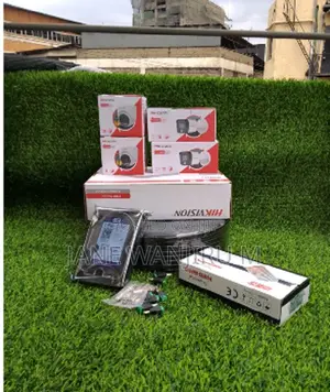 Hikvision 2MP 4 Camera Smart Hybrid CCTV Kit