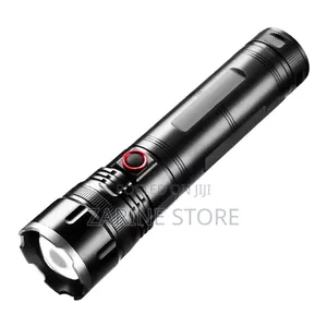 Aluminium Alloy Flashlight Torch P701-2 with Powerbank