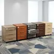 3-Drawer Office Mobile Pedestal Cabinet - 1