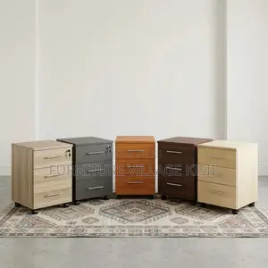 3-Drawer Office Mobile Pedestal Cabinet