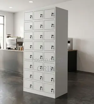 24-Locker Heavy Duty Office Cabinet