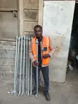 M32 x 1500mm Galvanized J-Bolt - 1