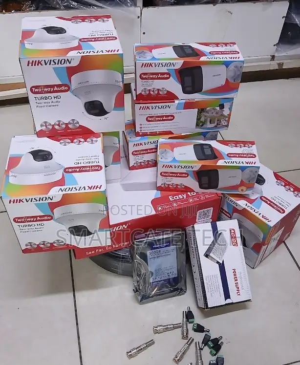 Hikvision 8CH ColorVu CCTV System with Two-Way Talk & Siren - 1